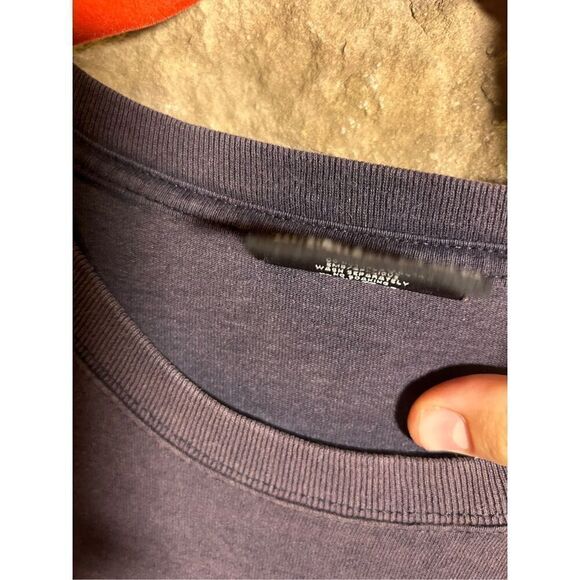 Vintage Y2K south pole grunge punk blue XXL tshirt core faded - Picture 3 of 6